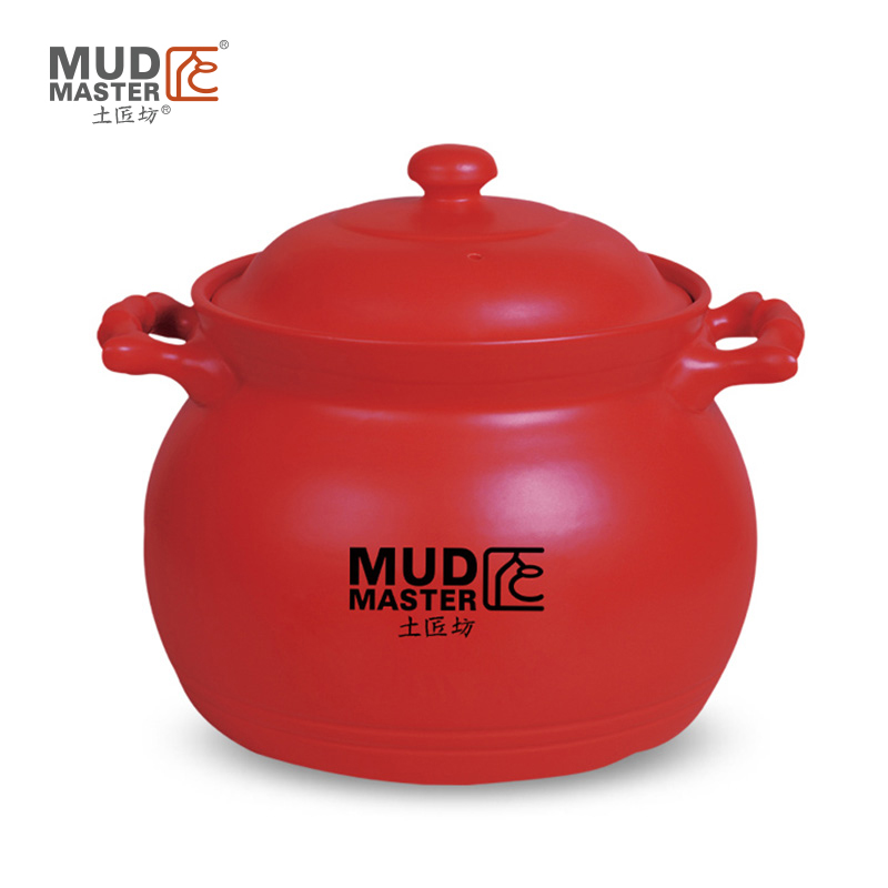 MUDMASTER土匠坊中国红福煲JX-T-0028(4.5L)高清大图