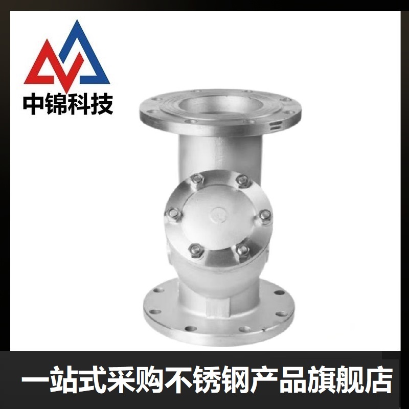 中锦科技 不锈钢法兰过滤器DN25 [1寸]304材质 台高清大图