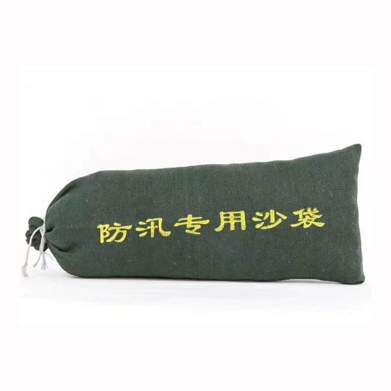 水龙珠(SHUILONGZHU) 防汛专用加厚抽绳帆布沙袋30*70 不含沙 30个起订图片