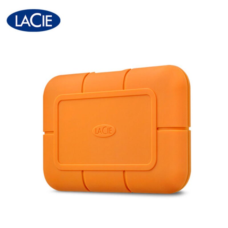 雷孜LaCie 500G Type-C/USB3.1 Gen2 移动固态硬盘 Rugged SSD STHR500800