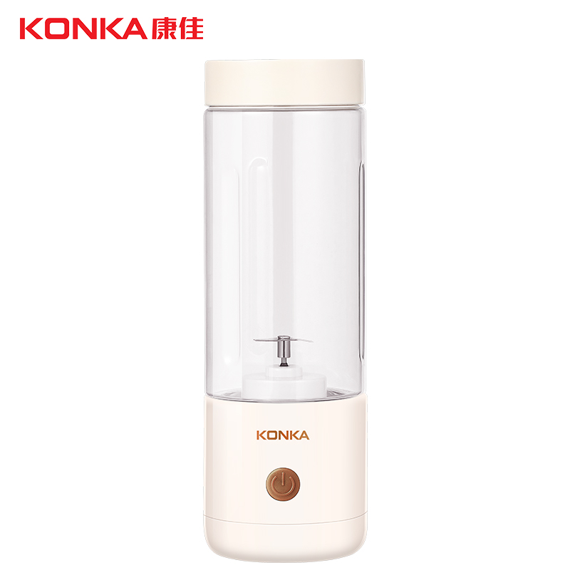 康佳榨汁机KJ-40U66家用小型便携式水果电动榨汁杯果汁机迷你多功能炸果汁机器