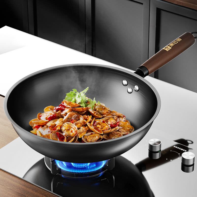 康巴赫无涂层深氮真不锈32cm[无盖]图片