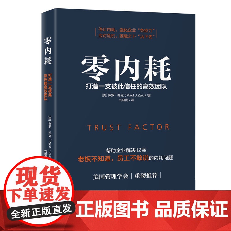 零内耗(打造一支彼此信任的高效团队)高清大图