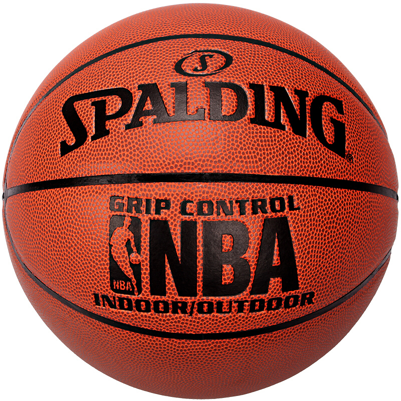 斯伯丁Spalding 比赛篮球74-604Y 室内外PU耐磨7号NBA蓝球(单个装)