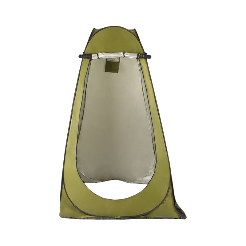劲脉 户外洗澡帐篷 军绿-150*150*190CM 顶高清大图