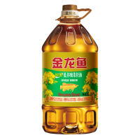 金龙鱼纯香低芥酸菜籽油5L/瓶 食用油菜油 物理压榨 非转基因