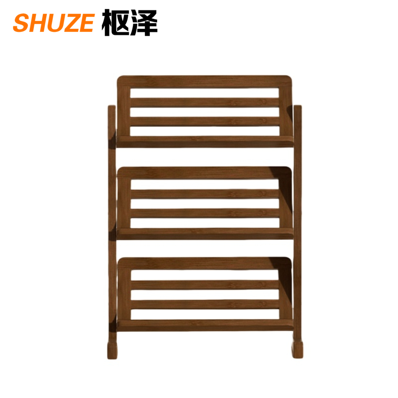 枢泽 置物架 条形100cm 组高清大图