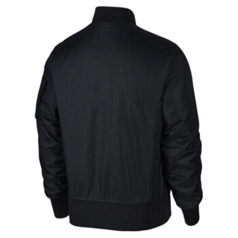 耐克(NIKE)2018年春季男子AF1运动棉服夹克飞行空军1号外套 886137-010