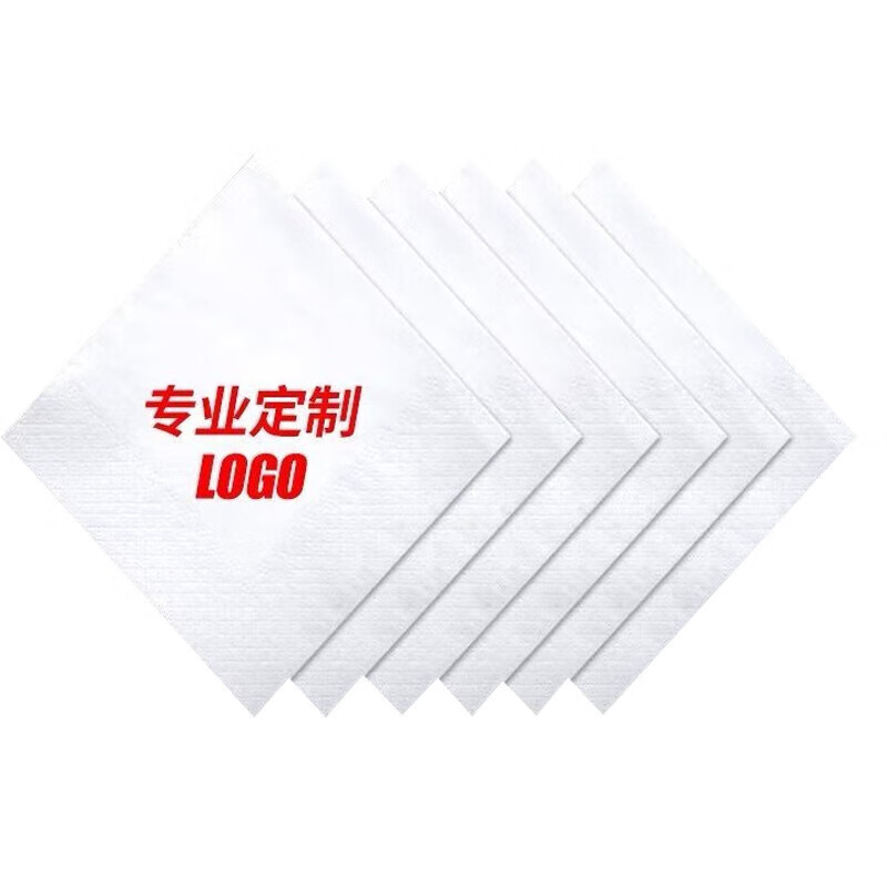 竹帕230餐巾纸 230*230mm(2层)*1000张/包 7包一箱高清大图