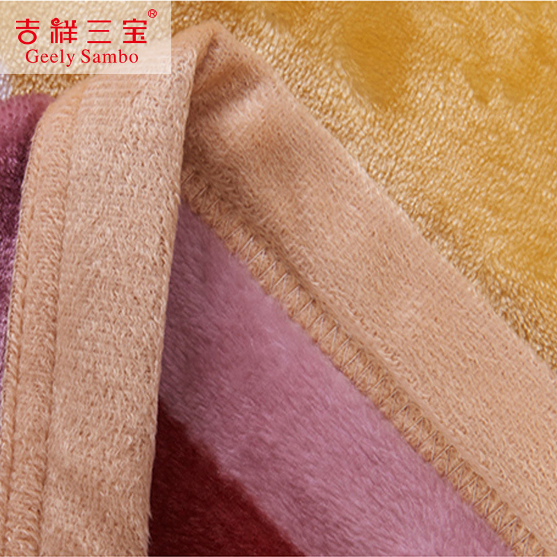 吉祥三宝家纺法兰绒毛毯—美丽童话