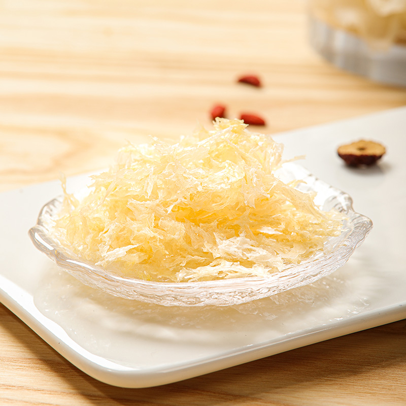 黄金果农高山银耳礼盒H1精选干货礼盒250克9个月保质期健康美味国产生鲜礼品高清大图