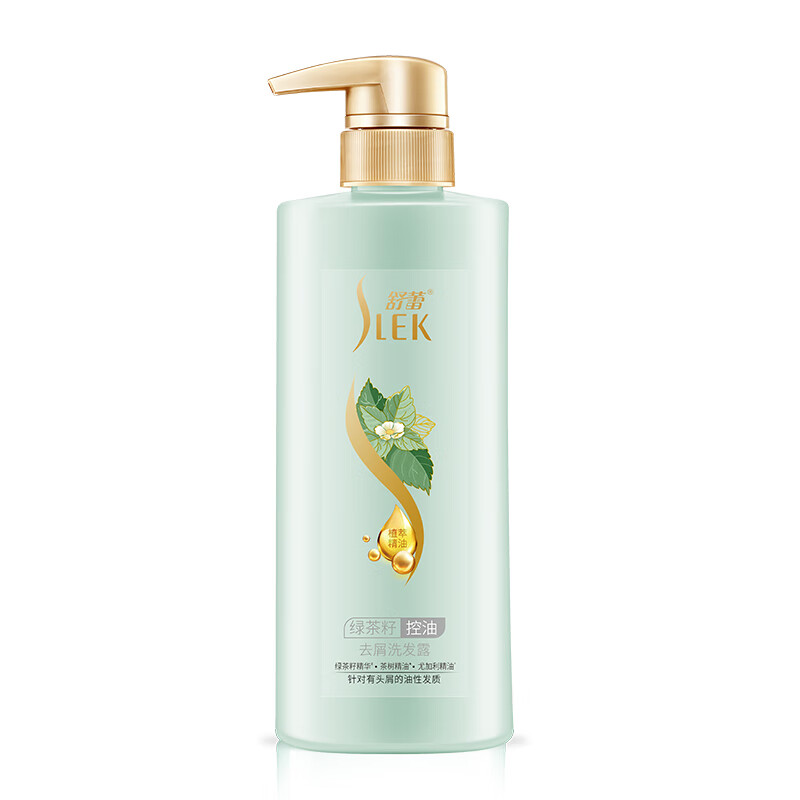 舒蕾绿茶籽控油去屑洗发露500ml/瓶*12/箱