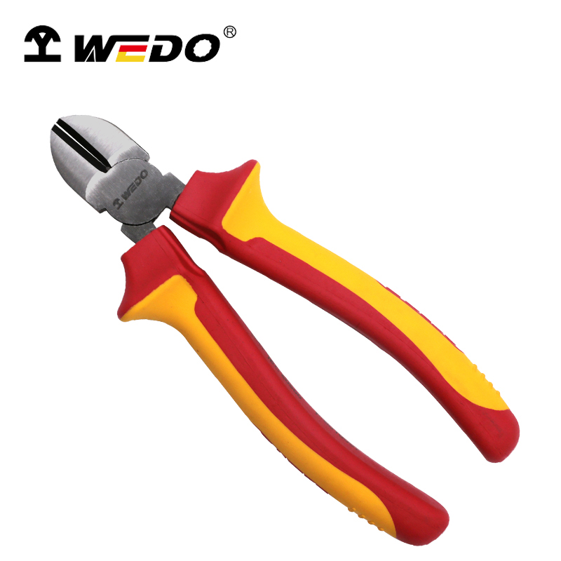 维度WEDO绝缘斜口钳电工斜口钳耐压斜口钳（德标工业级）6寸160mm IN503-06 /把高清大图