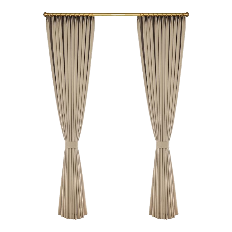 依琳达 布艺窗帘 定制颜色尺寸/米高清大图