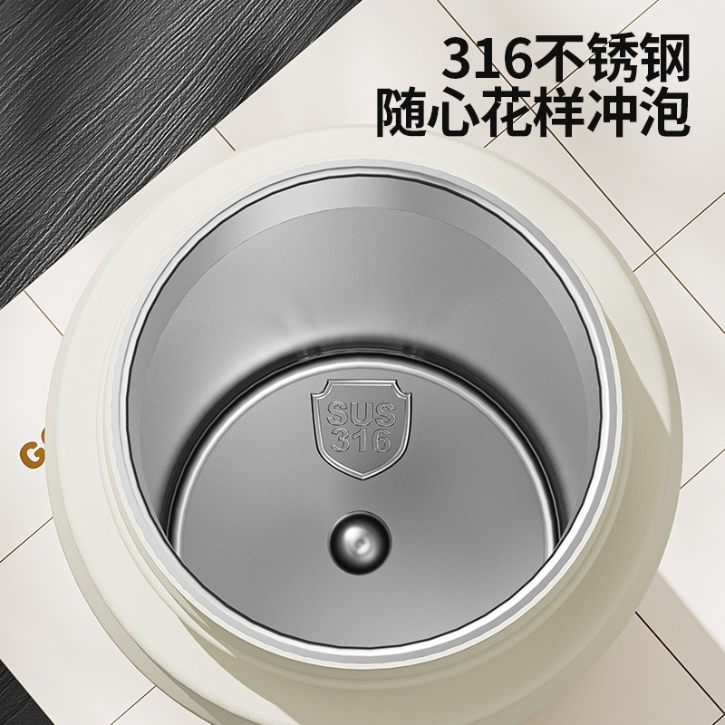 保温杯不锈钢高颜值商用水杯 500ml高清大图