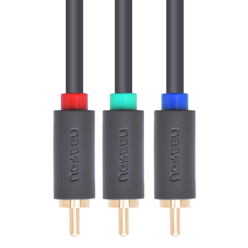 绿联AV106 YcbCr色差线AV线分量线视频线 1.5米 10535