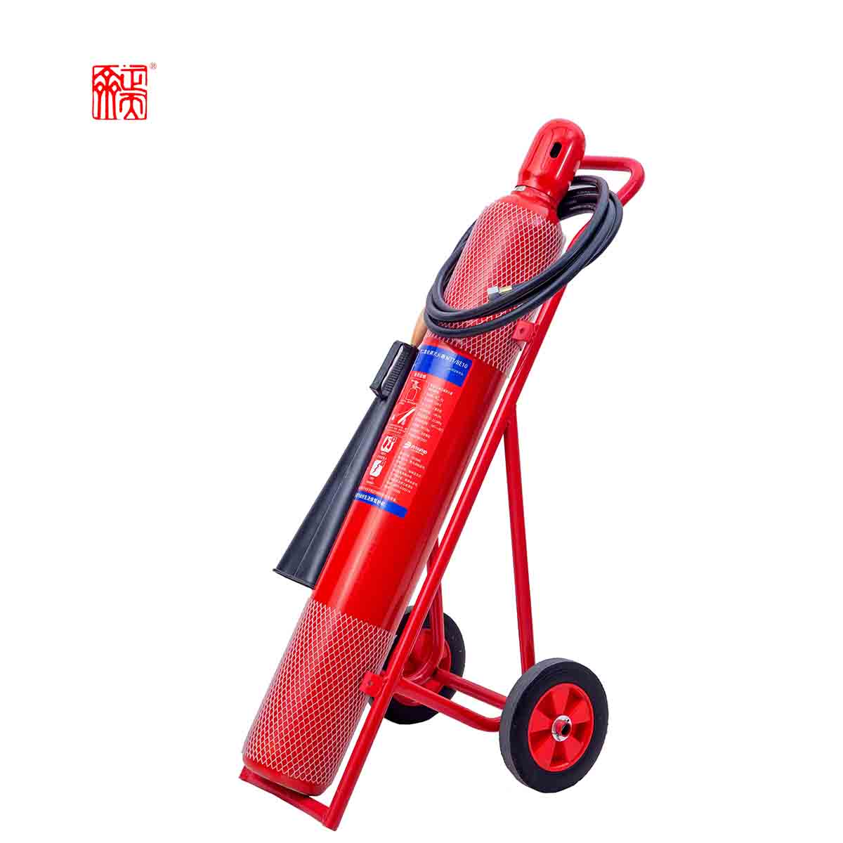 正天齐推车式二氧化碳 灭火器MTT/BE10高清大图
