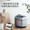 美的(Midea)电压力锅5L不锈钢不粘轻音排气双胆WIFI智控涡轮防溢MY-EYL5040家用汤粥饭开盖煮(线下同款)