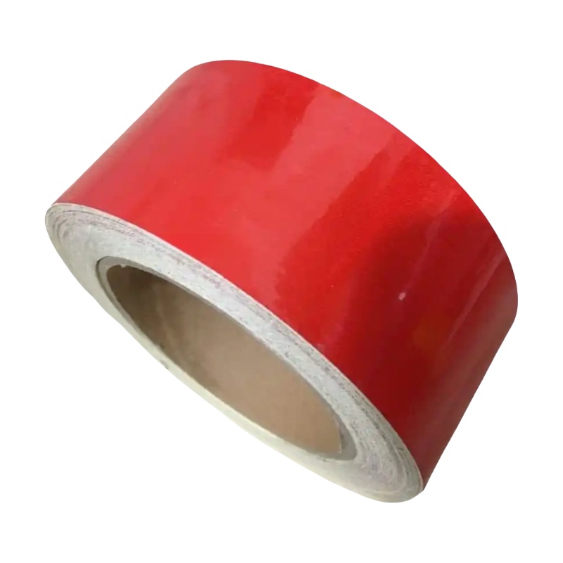 途务 反光警示胶带 红色宽10cm*25m 卷高清大图
