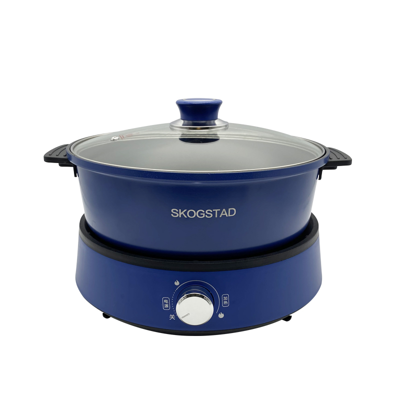 思嘉思达 多功能料理锅鸳鸯锅电热锅火锅电锅家用 双味鸳鸯电火锅 SKD-G0058Y 4L!