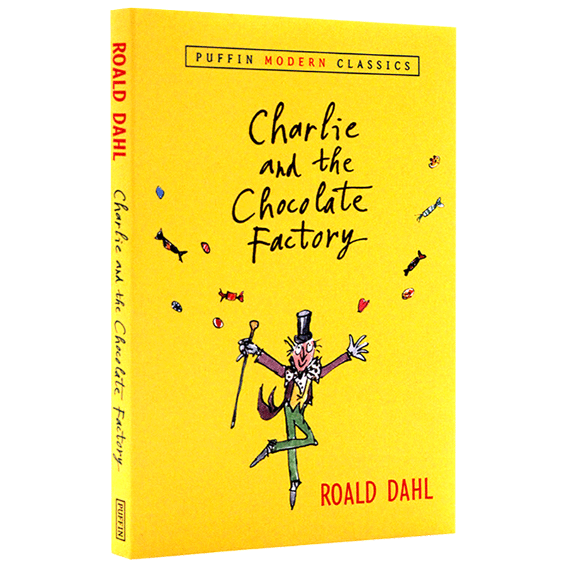 魔法手指 [正版]查理和巧克力工厂英文原版小说Charlie and the Chocolate Factory罗尔德达高清大图
