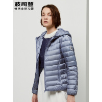 波司登新款短款羽绒服女轻薄连帽轻便时尚秋冬90131014B
