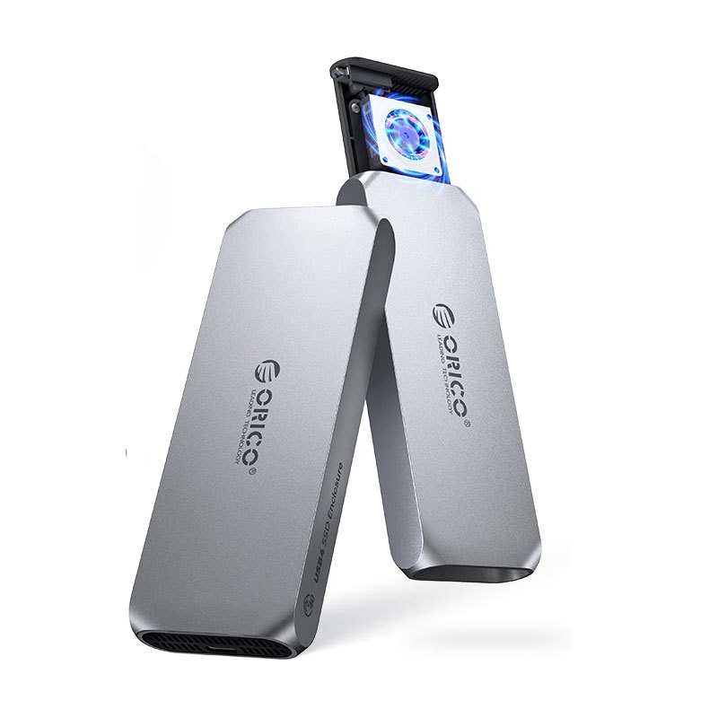 奥睿科(ORICO)USB4硬盘盒兼容雷电4/3 M.2 NVMe SSD固态硬盘盒/适用苹果Mac mini笔记本
