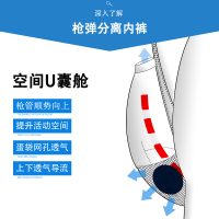 波迷娜(BOMINA)弹分离内裤男囊托底裤冰丝功能囊袋曲张男士平角裤头