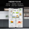 海尔(Haier)BCD-476WGHTDB9W1U1 476升十字对开门超薄零嵌冰箱 阻氧干湿分储 EPP超净系统