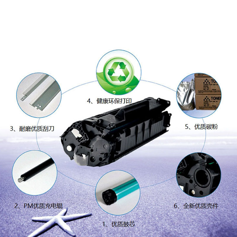 e代 Q2612A 硒鼓 适用惠普12A hp1020 M1005 硒鼓 1010 1015 1018 1022 3