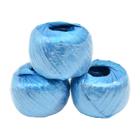 赛拓(SANTO)草球绳 塑料绳捆扎绳 打包捆绑绳 标准150g 长约120米 混色5个装1984