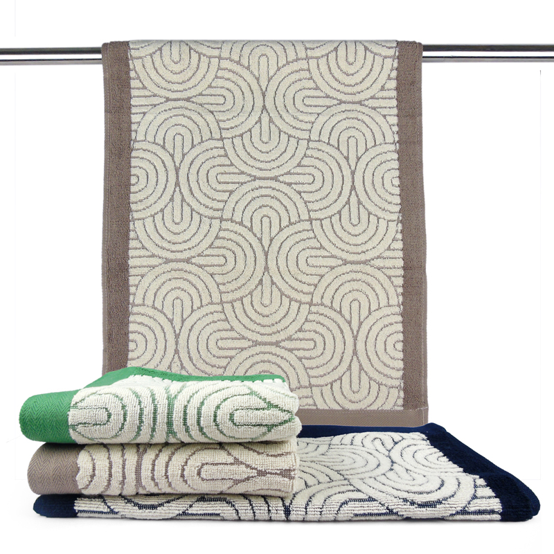 莺歌 5A抗菌精梳棉毛巾 75*35(±2)cm (颜色随机)条高清大图