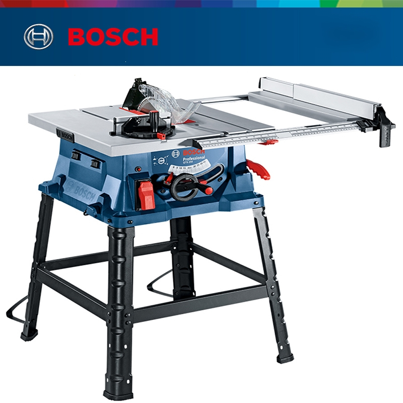 bosch博世原装台锯木材切割锯高精度10寸木工推台锯木工锯gts254