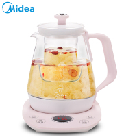 美的(Midea) 养生壶 YS15Easy119 1.5L多功能 优质温控器 4段温度设定 派博高硼硅玻璃