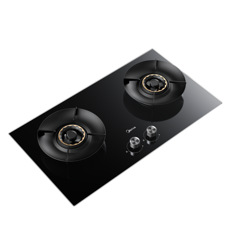 美的(Midea)Q83 一级能效5.2KW 大火力 70%热效率燃气灶台式嵌入式两用易清洁童锁保护燃气灶 天然气