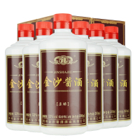 金沙 酱酒原酿53度500mL*6瓶酱香型白酒高度酒水纯粮食酒整箱