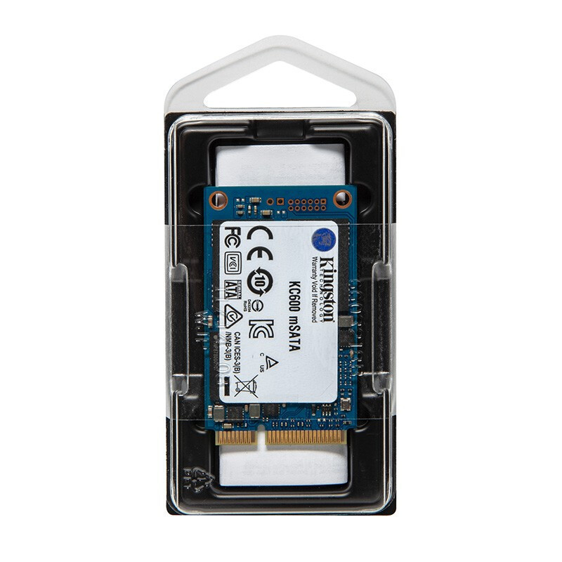 金士顿(Kingston) 256GB SSD固态硬盘 mSATA接口 KC600系列 MINI固态(mSATA接口)笔记本台式机一体机升级迷你高速固态硬盘