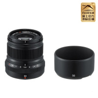 富士(FUJIFILM)XF50mm F2 R WR 中长焦定焦镜头 黑色