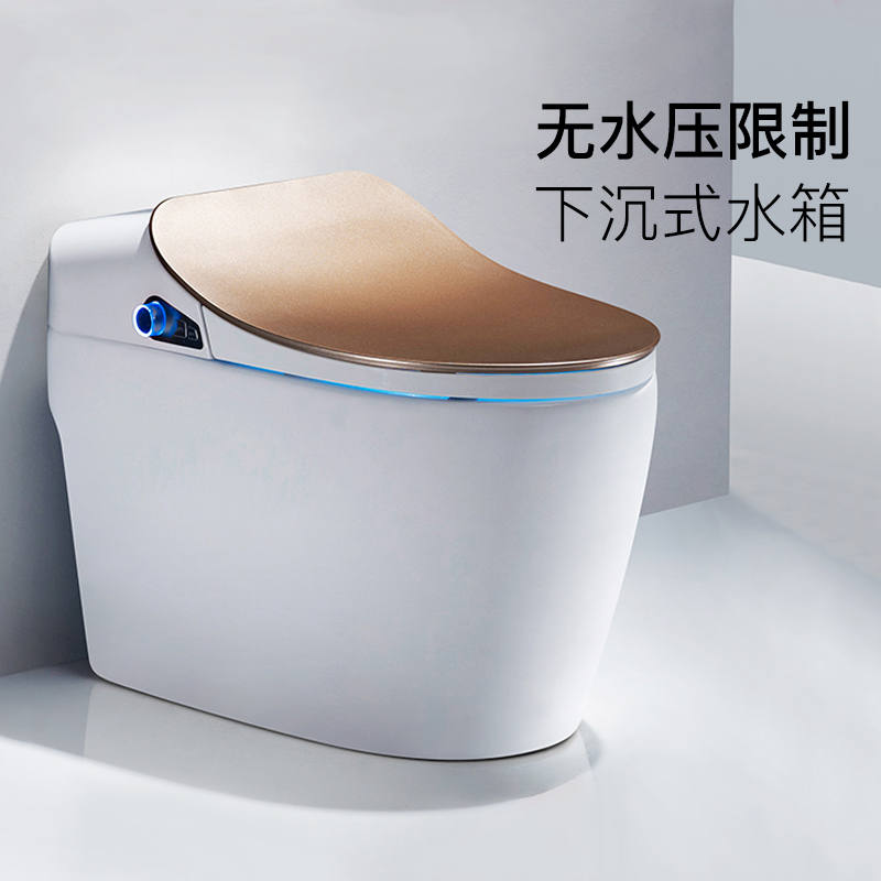 爱家生活 智能马桶全自动一体式即热家用电动冲洗地排无水箱加热坐便器