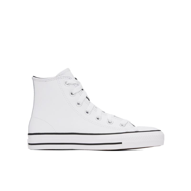 匡威(CONVERSE)圆头系带高帮皮革橡胶运动鞋女款休闲跑步鞋