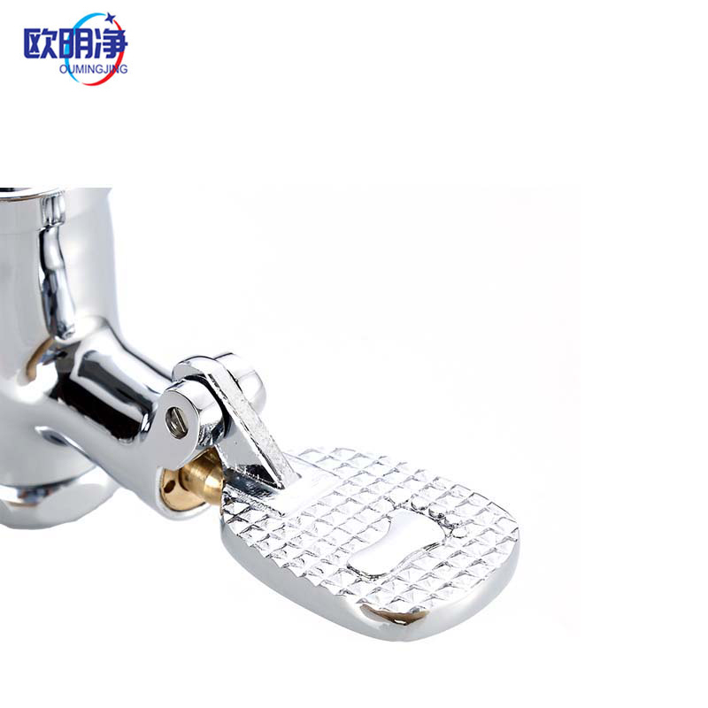 脚踏冲洗阀伸缩款 OMJ220 个高清大图