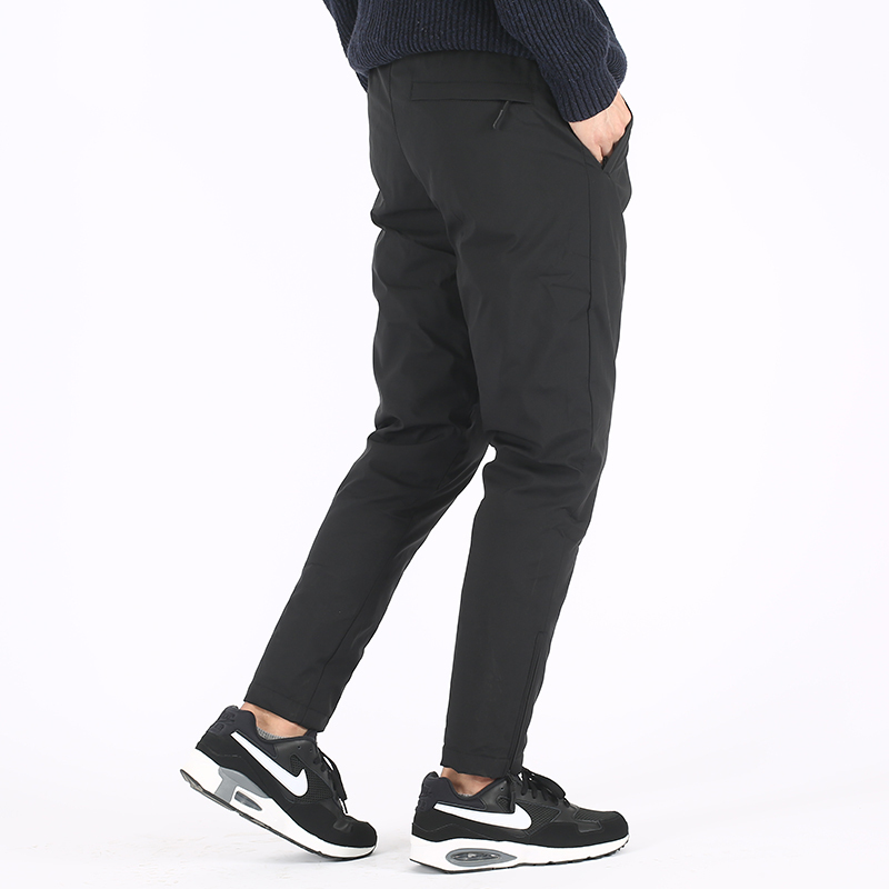 羽绒裤男外穿加厚青年棉裤修身运动裤小脚裤90白鸭绒保暖裤长裤潮