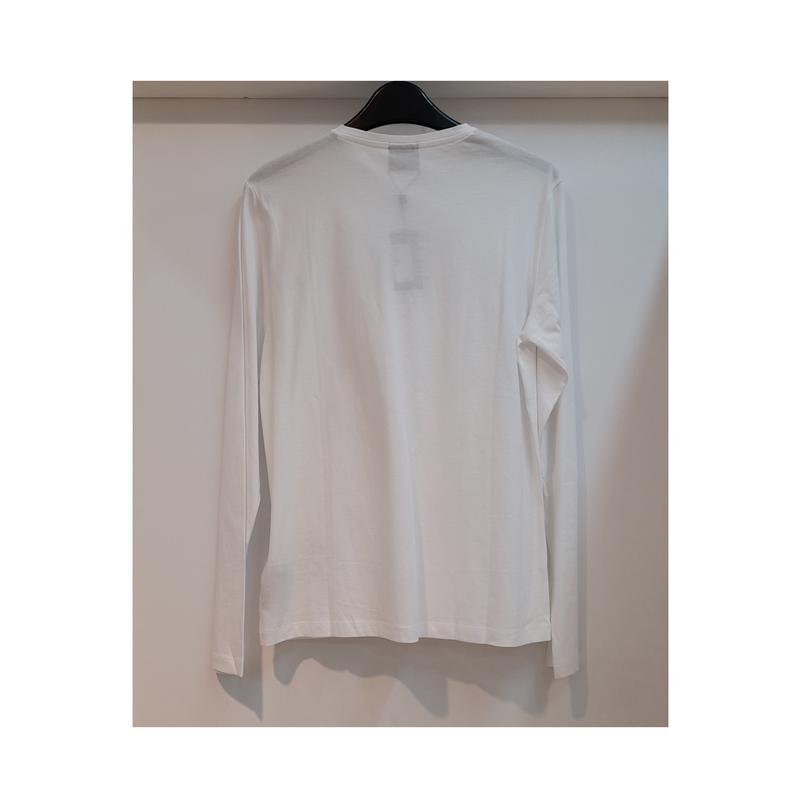 纯棉圆领长袖T恤男基础款百搭简约舒适透气春夏秋季服装高清大图