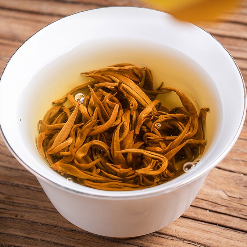 痴福滇红金螺云南蜜香型滇红茶古树红茶茶叶红礼盒装500克