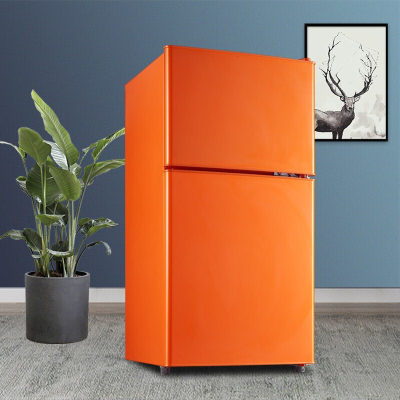 奥克斯(aux)家用双门迷你小型冰箱40升 冷藏冷冻保鲜冰箱 宿舍租房