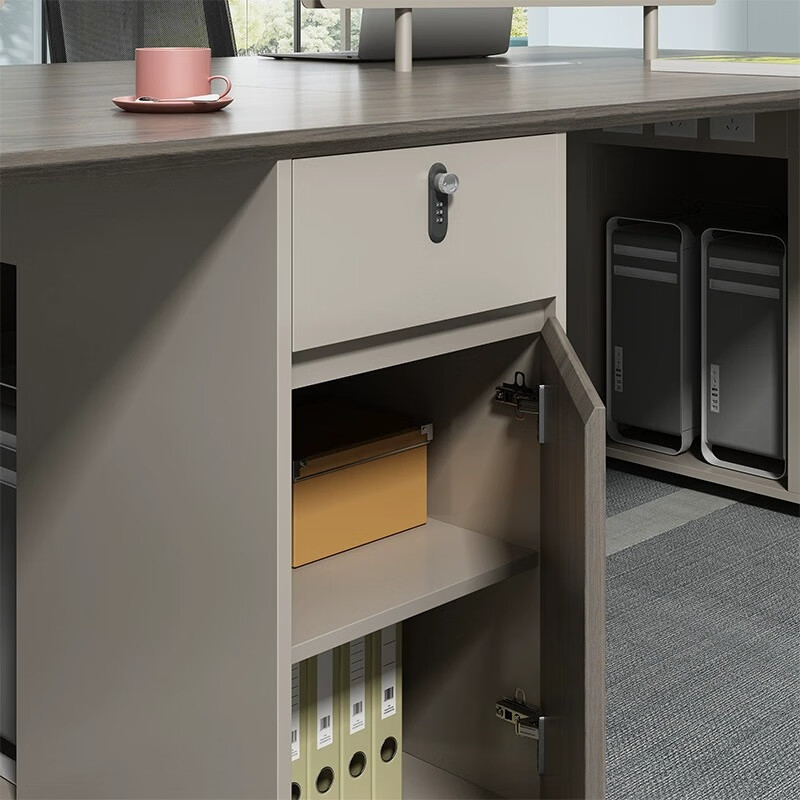 曌梵办公桌双人位1.2米张高清大图