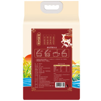 苏鲜生 五常大米5Kg 长粒香新米东北米粳米10斤 现产现发