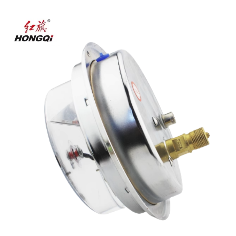 红旗 耐震磁助式电接点压力表检测款 YTNXC-100ZT (备注压力值) 块高清大图