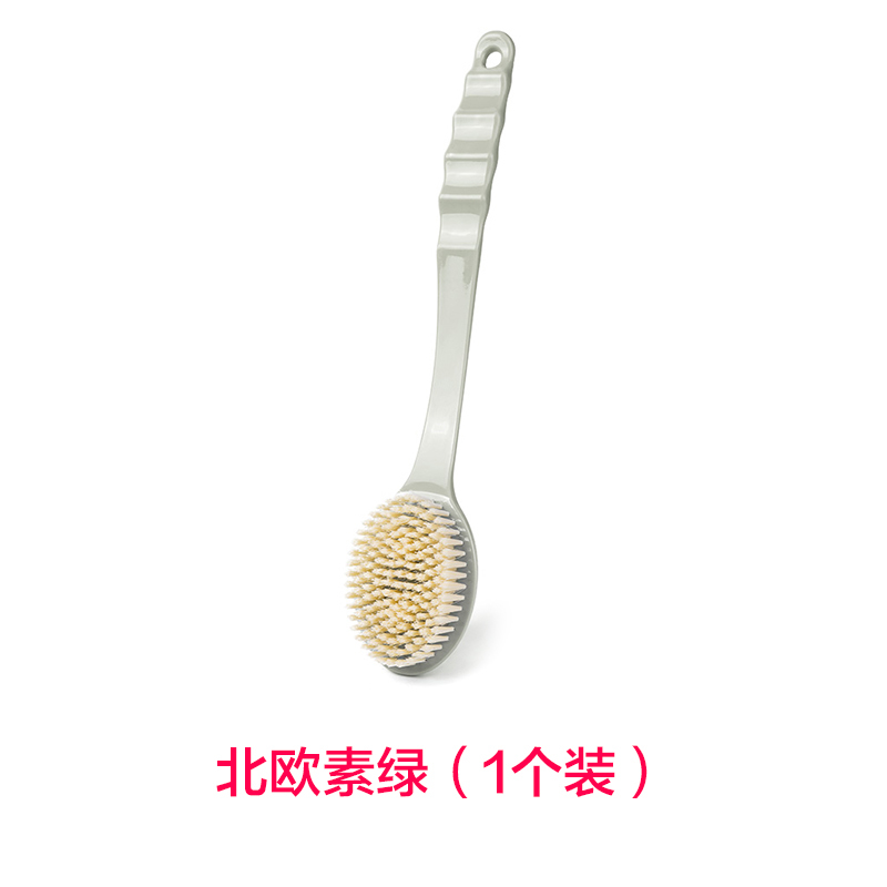 古达清洁工具搓澡浴室长柄按摩洗澡刷古达软毛沐浴刷子去角质搓背刷沐浴刷浴球北欧素绿 价格图片品牌报价 苏宁易购西晨家居用品专营店