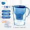 碧然德(BRITA)过滤净水器 家用滤水壶 净水壶 海洋系列3.5L蓝色一壶7芯装